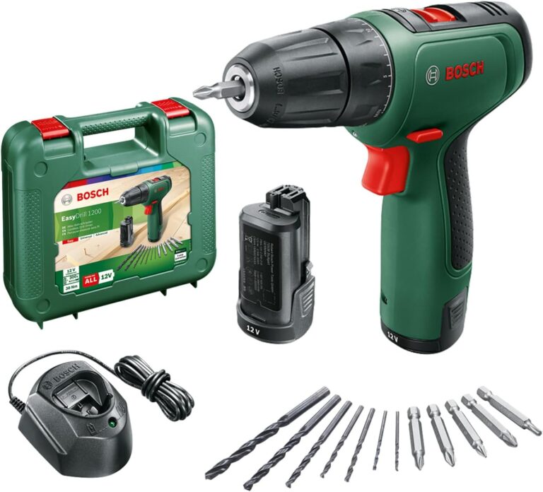 Bosch Akülü Vidalama EasyDrill 1200 (2 Adet 12 Volt Akü, Taşıma Çantası İçinde)