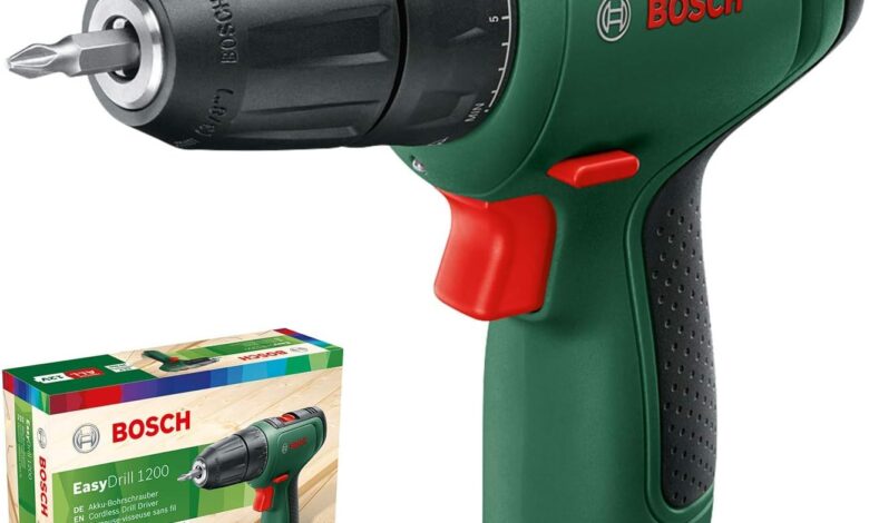 Bosch Home And Garden Akülü Vidalama Easydrill 1200 (Akü ve Şarj Cihazı Dahil Değildir, 12 Volt Akü Sistemi, Karton Kutuda)