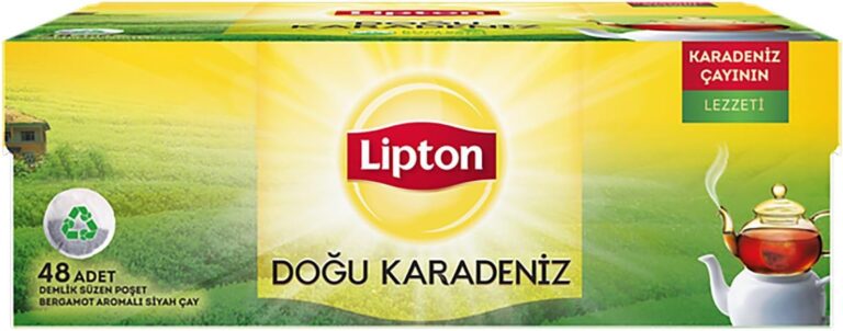 Lipton Doğu Karadeniz Demlik Poşet Çay, 48'li