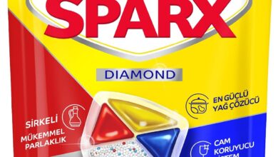 Asperox Sparx Diamond Bulaşık Makinesi Kapsülü 60 Adet