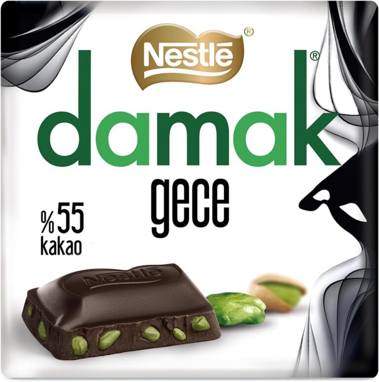 Nestlé Damak Gece Antep Fıstıklı Bitter Çikolata, 60 g