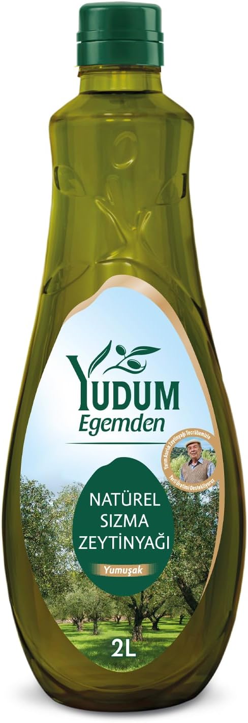 Yudum Egemden Yumuşak Lezzet 2 lt Sızma Zeytinyağı Pet
