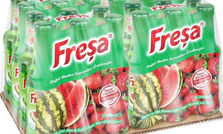 Freşa Karpuz-Çilek Aromalı Madensuyu 24'lü