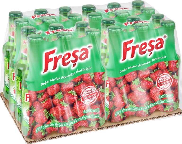 Freşa Çilek Aromalı Madensuyu 24'lü (200 ml x 24 Adet)