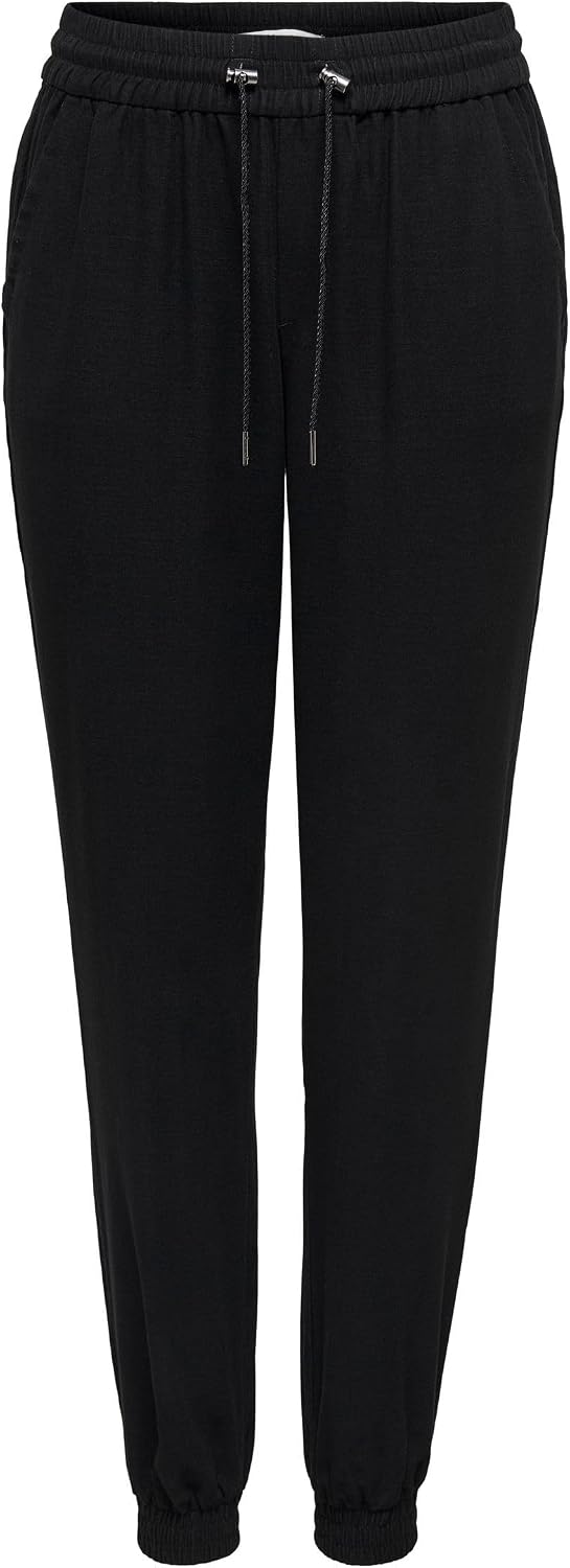 ONLY ONLKELDA-EMERY MW PULL-UP PANTS PNT NOOS Kumaş Pantolon Kadın