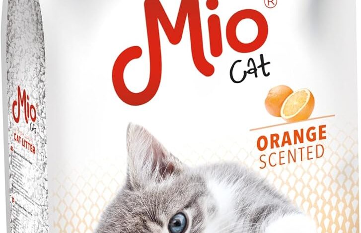 Mio Kedi Kumu, 5 lt. Portakal Kokulu Bentonit, Kalın