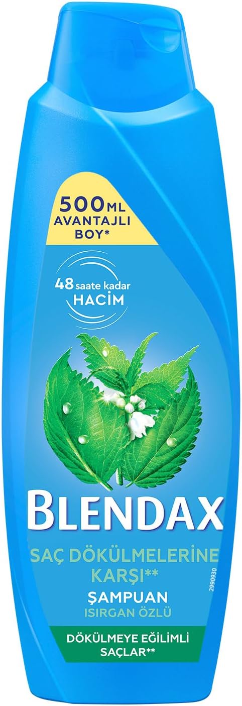 Blendax Isırgan Özlü Şampuan 500 ml Dökülmeye Eğilimli Saçlar İçin