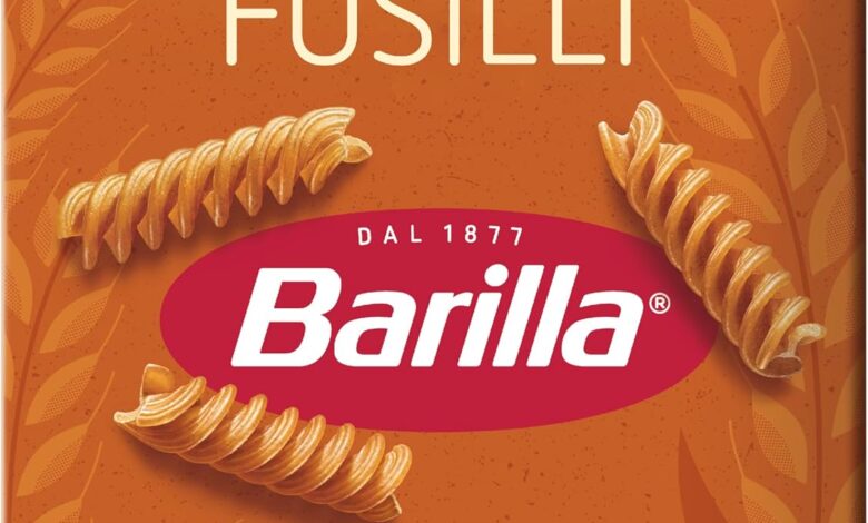 Barilla Tam Buğday Burgu Makarna (Integrale Fusilli) 400 g.