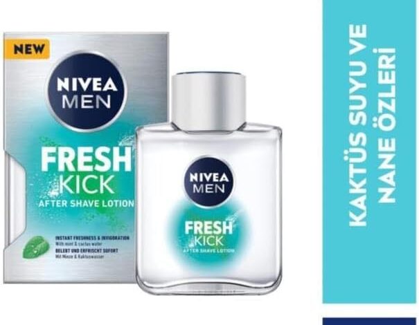 NIVEA Men Cool Kick Fresh Tıraş Sonrası Losyon 100 ml, Serinleten Ferahlık