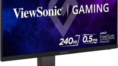 ViewSonic XG2431 23.8" 0.5MS 240HZ FAST IPS FHD HDMI DP FREESYNC PREMIUM PIVOT YUKSEKLIK AYARI VESA BLUR BUSTER 2.0 SERTİFİKALI GAMING MONITOR