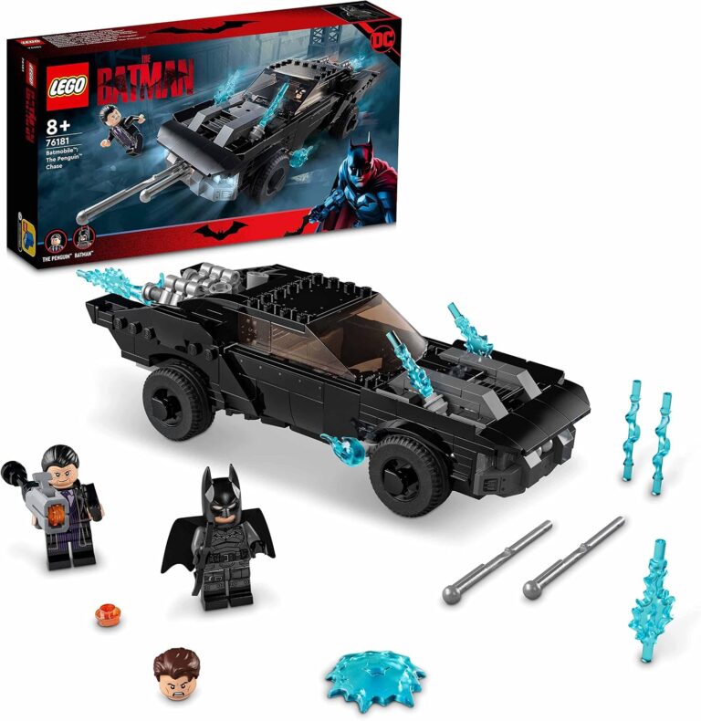 LEGO® DC Batman™ Batmobil: Penguin™ Takibi 76181 – Süper Kahraman Seven 8 yaş ve Üzeri Çocuklar İçin Koleksiyonluk Yaratıcı Oyuncak Yapım Seti (392 Parça)