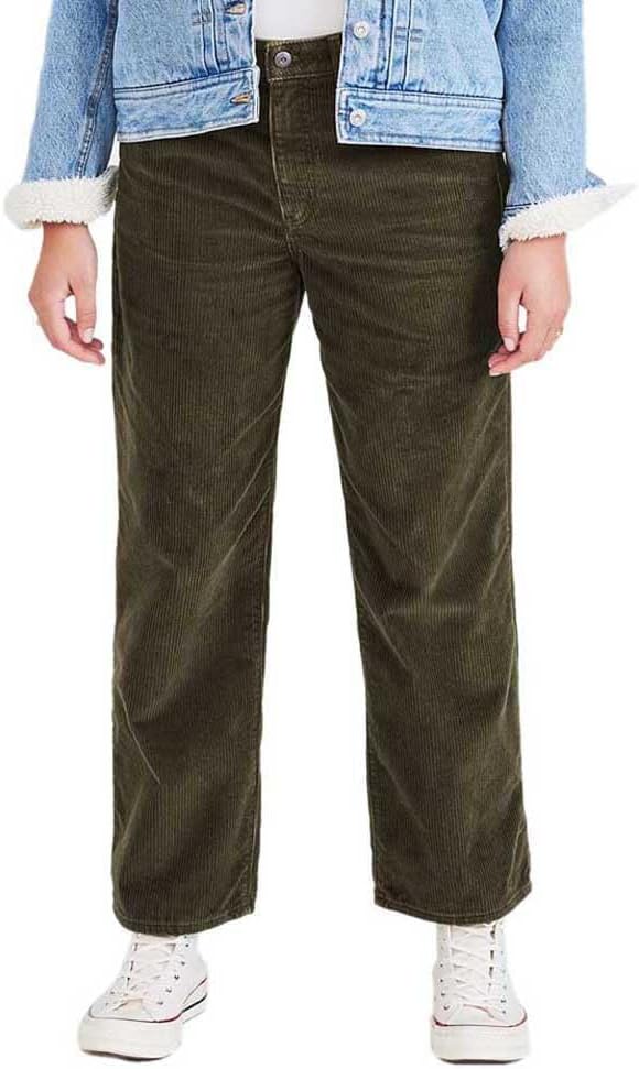 Dockers High Waist Jean Cut Straight Fit Pantolon Klasik Pantolon Kadın