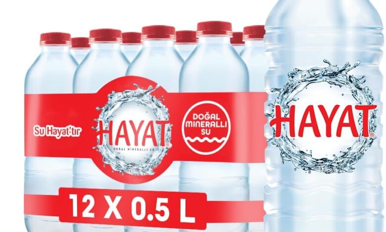 Hayat Doğal Mineralli Su (12 x 500 ml)