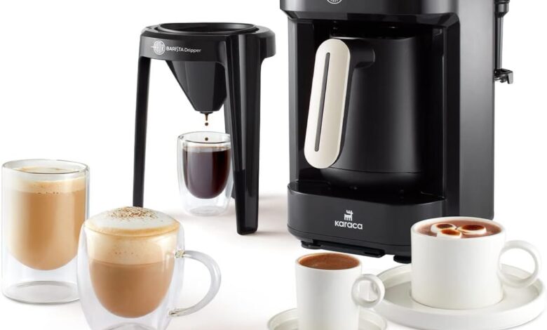 Karaca Hatır Barista Türk Kahve Makinesi Krem