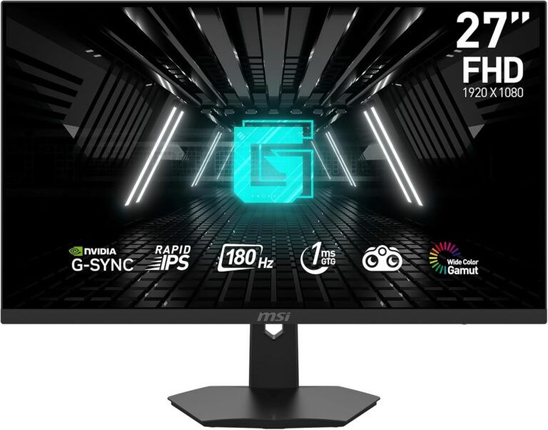 MSI 27" G274F 1920x1080 (FHD) 16:9 FLAT RAPID IPS 180HZ 1MS Adaptıve-Sync Gaming (Oyuncu) Monitör