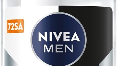 NIVEA Men Erkek Roll On Deodorant Black&White Invisible Güçlü Etki 50 ml,72 Saat Anti-perspirant Koruma