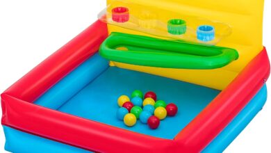 Bestway Sort 'n Play 15 Oyun Topu ile Top Çukuru Seti
