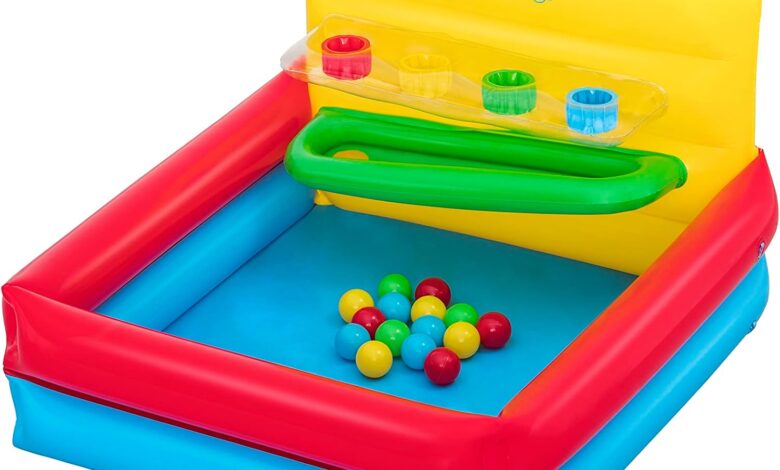 Bestway Sort 'n Play 15 Oyun Topu ile Top Çukuru Seti