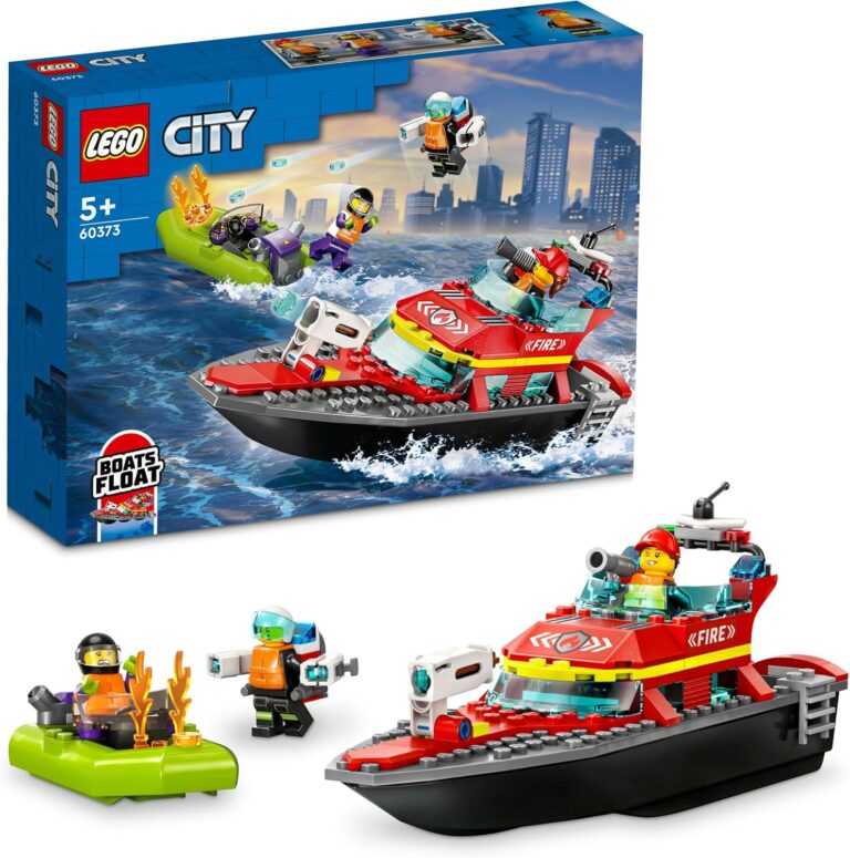 LEGO City İtfaiye Kurtarma Teknesi 60373