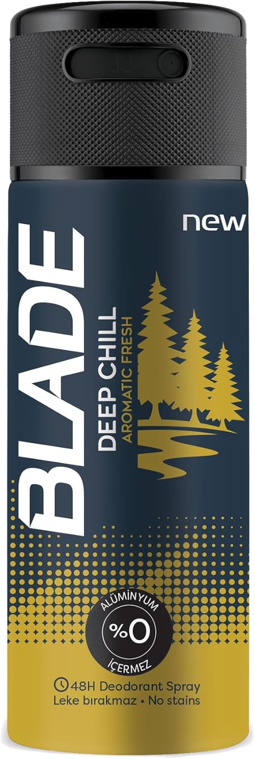 BLADE Deodorant Deep Chill, 150 Mililitre