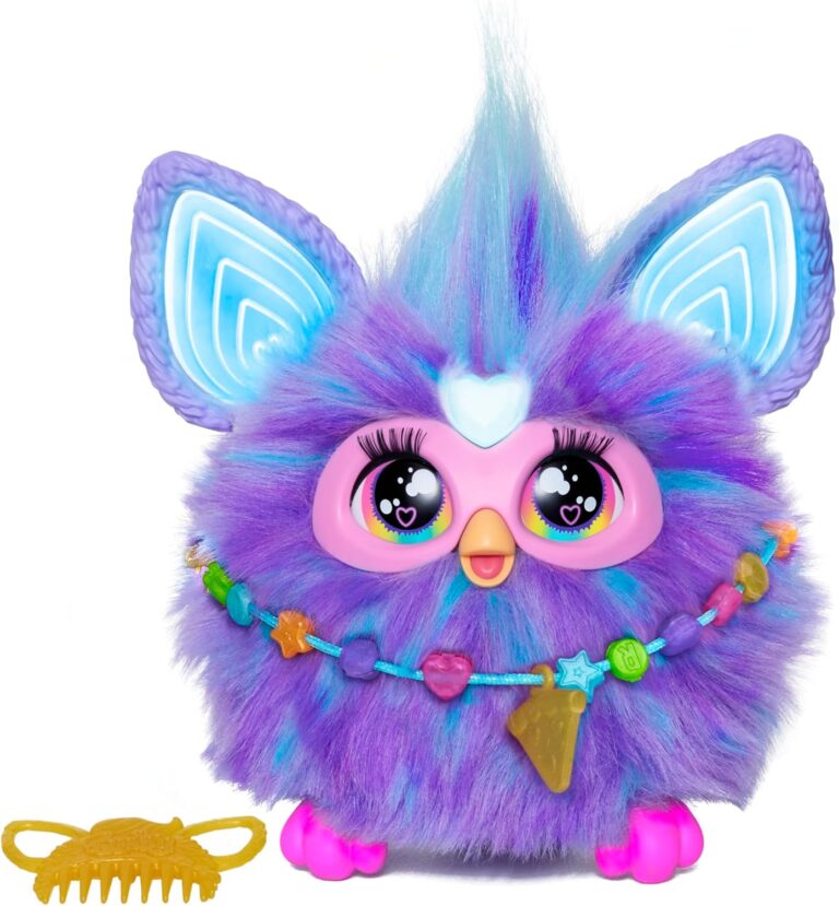 Furby Mor İnteraktif Pelüş Oyuncak - İngilizce versiyonu
