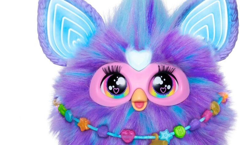 Furby Mor İnteraktif Pelüş Oyuncak - İngilizce versiyonu