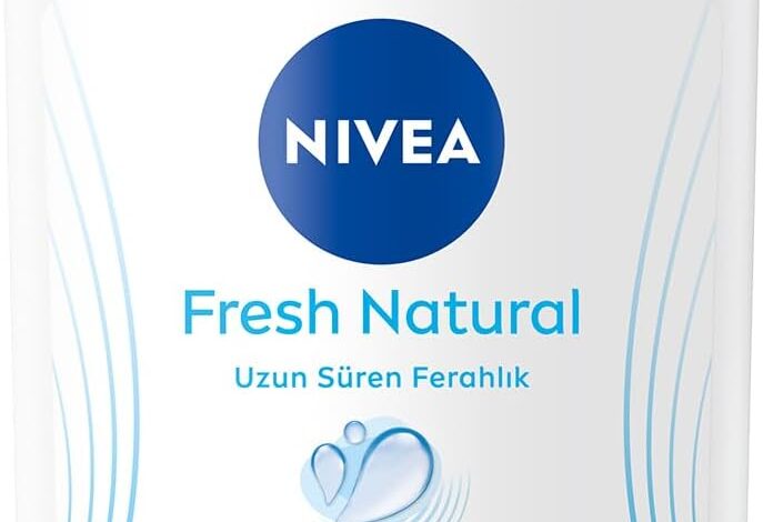 NIVEA Kadın Stick Deodorant Fresh Natural 50ml, Ter Kokusuna Karşı 48 Saat Koruma, Uzun Süren Ferahlık