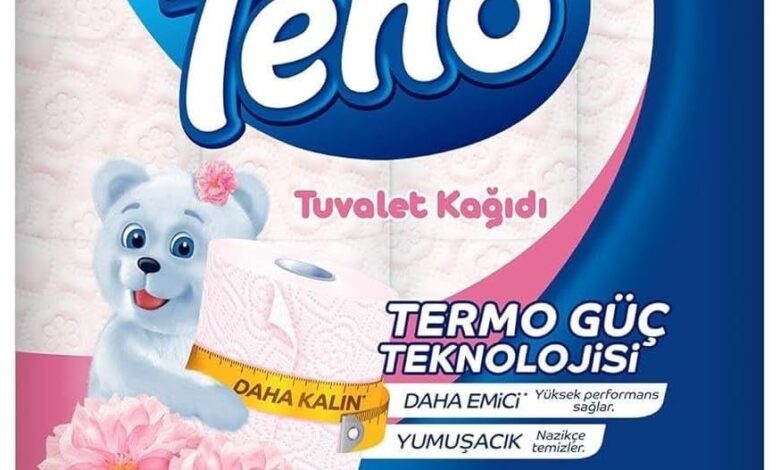 Teno Pudra Kokulu Tuvalet Kağıdı 32 Adet