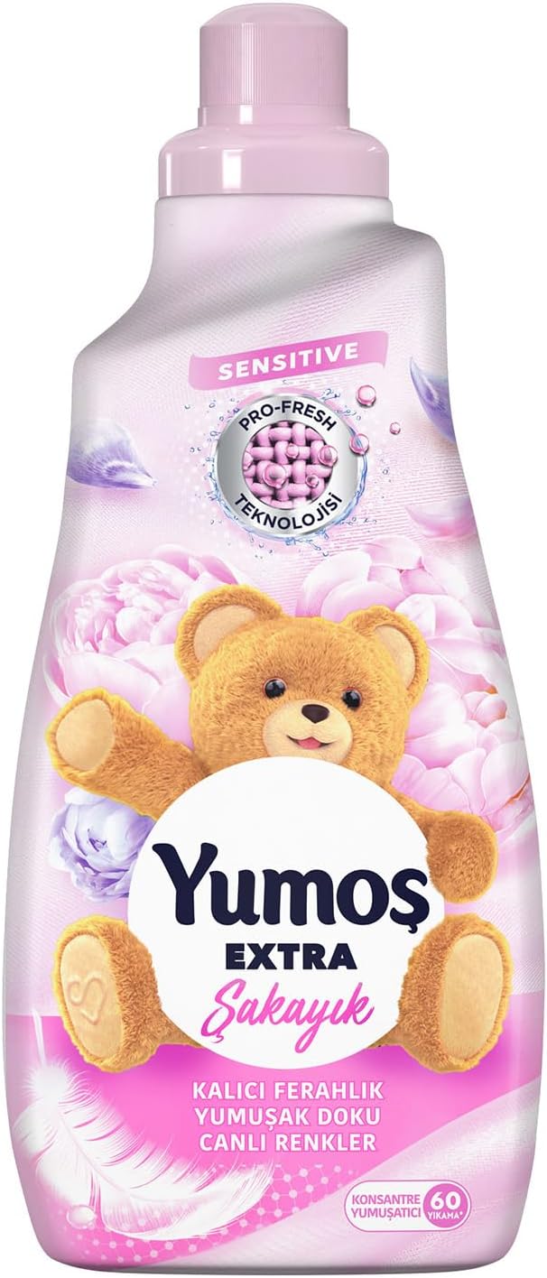Yumoş Extra Konsantre Çamaşır Yumuşatıcısı Şakayık 1440 ml