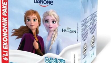 Danone Disney Yarım Yağlı Süt 6X180 ML