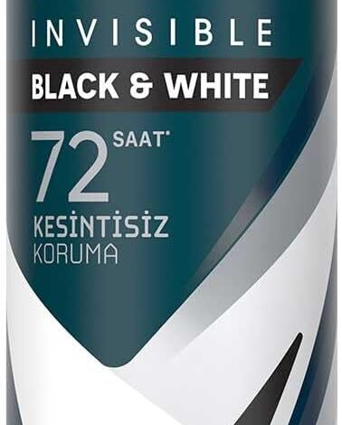 Rexona Men Erkek Sprey Deodorant Invisible Black & White 150 ml