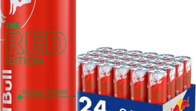 Red Bull Enerji İçeceği, Karpuz, 250 ML (24'Lü Paket, 24x250 ML), Enerji, Kutu