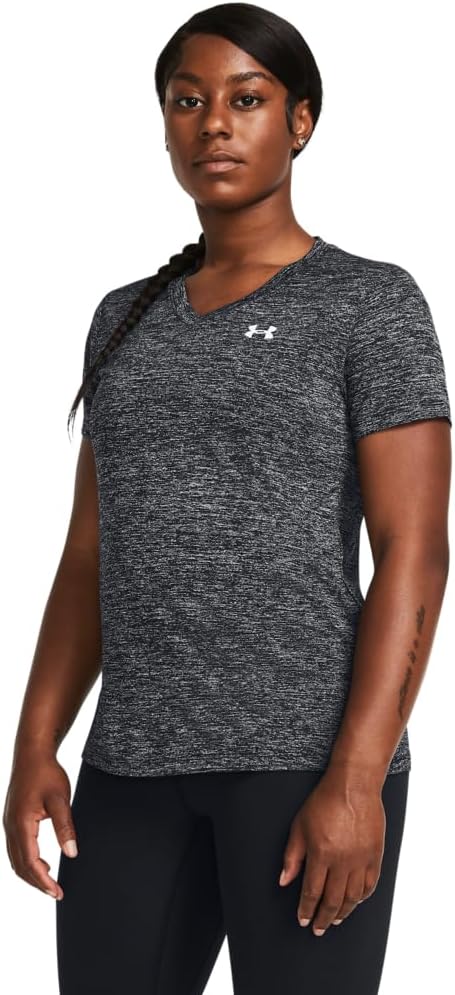 Under Armour Tech Twist Kısa Kollu V Yaka Tişört Kadın