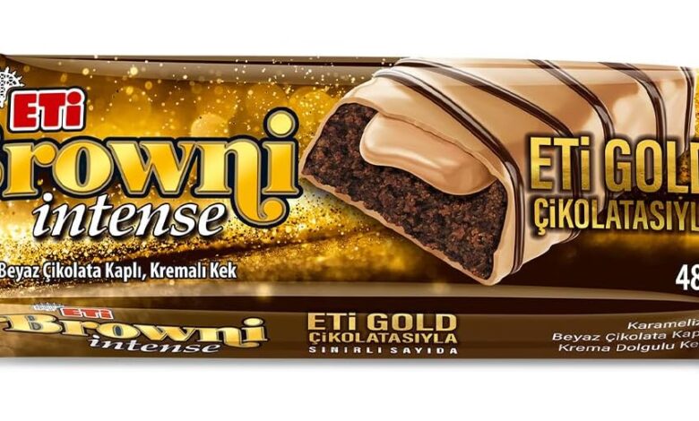 Eti Browni Intense Gold Çikolatalı Kek 48 g x 16 Adet