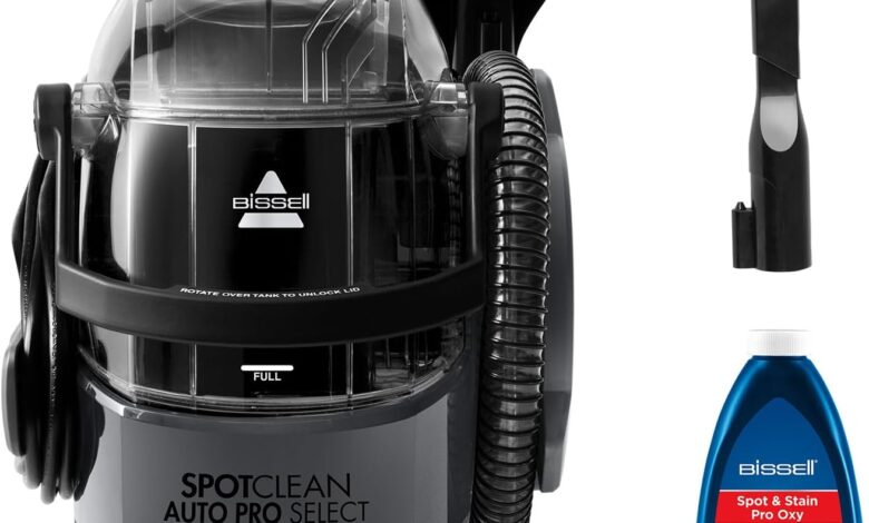 Bissell SpotClean AutoPro Select | Halı-Koltuk Yıkama ve Leke Çıkarma Makinesi | 750W | 3730N