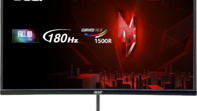 Acer Nitro UM.HE0EE.302 27" 1080p 180 Hz 1 ms Kıvrımlı Oyuncu Monitör