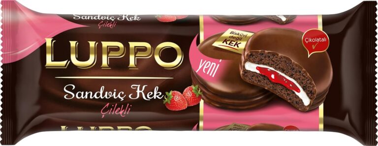 Şölen Luppo Çilekli Marshmallowlu Sandviç Kek 182 g