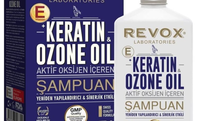 REVOX Keratin & Ozone Şampuan 360 ml