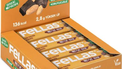 Fellas Meyve Bar, Yer Fıstığı ve Kakaolu, 35gr x 12 Adet