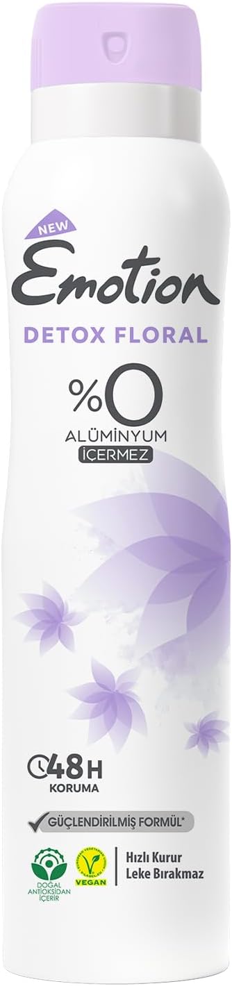 EMOTION DETOX FLORAL Deodorant, 150 Ml