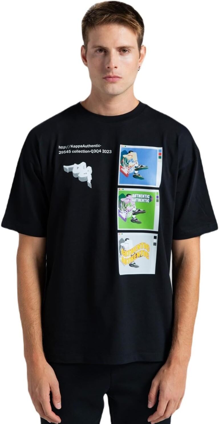 Kappa Erkek Kısa Kollu Tişört Authentic Graphik Gerry