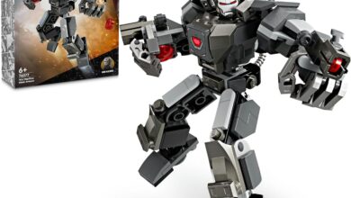 LEGO | Marvel War Machine Robot Zırhı 76277-6 Yaş ve Üzeri Süper Kahraman Seven Çocuklar İçin İnşa Edilebilen Savaşçı İçeren Yaratıcı Oyuncak Yapım Seti (154 Parça)