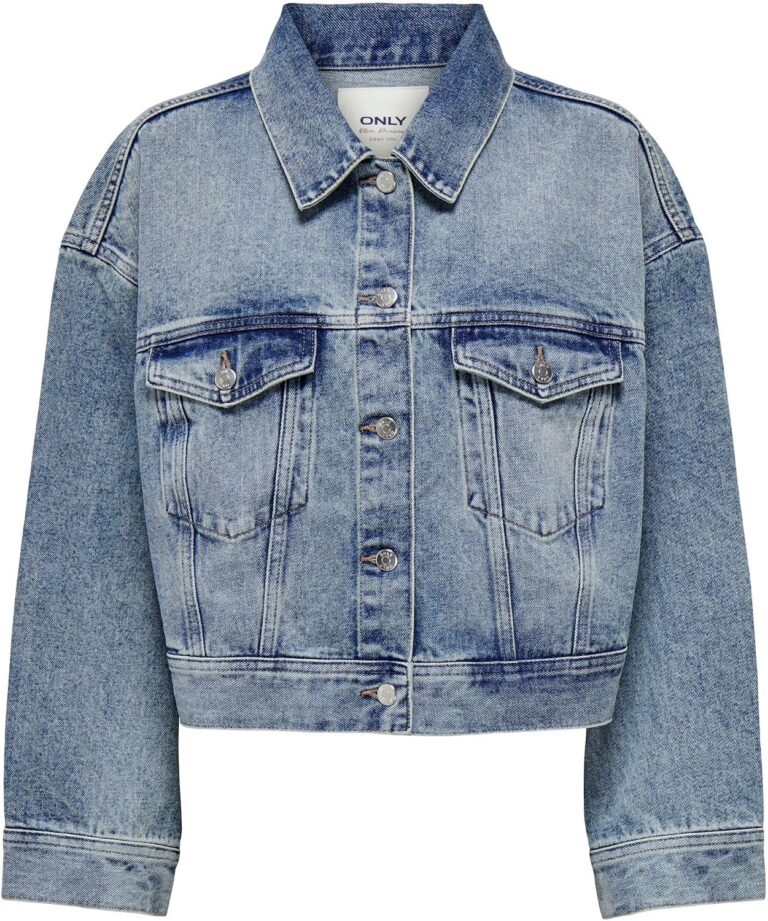 ONLY ONLLEIGH LS OVS TIN DNM JACKET PIM Jacket Kadın