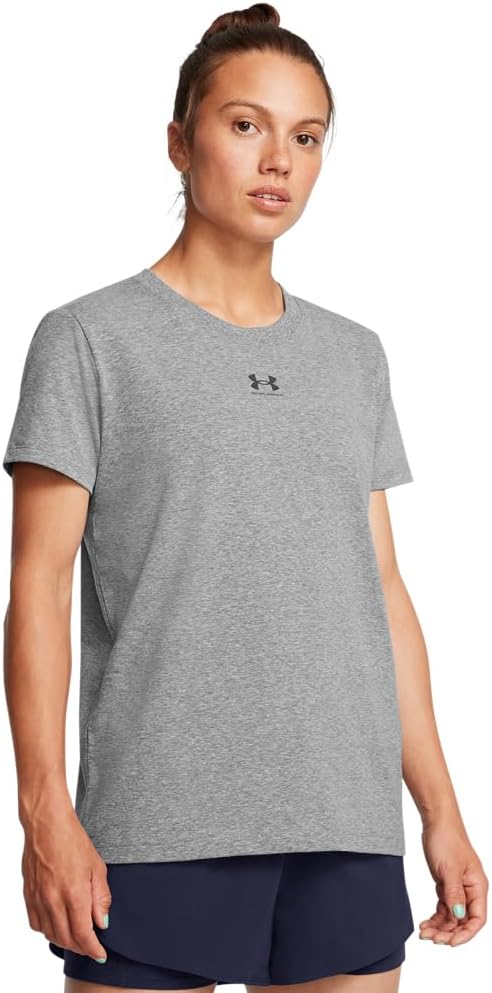 Under Armour Kadın UA Rival Core Kısa Kollu Kadın Üstleri