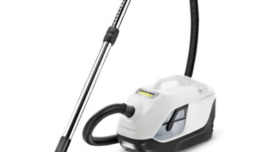 Kärcher elektrikli süpürge DS 6 - aksesuarlar dahil su filtreli (650 W, menzil 10,2 m, 2,1 m hortum, 3 nozul, filtre)