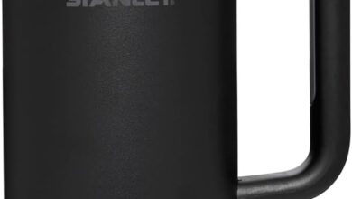 STANLEY Quencher H2.0 FlowState Pipetli Termos Bardak 1.18 Litre - Siyah | Paslanmaz Çelik