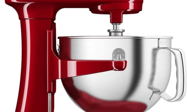 KitchenAid Artisan Kaldırılabilir Kaseli Stand Mikser, Empire Red, 5,6 L