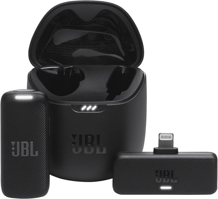 JBL Quantum Stream Wireless, Lightning Mikrofon,Siyah