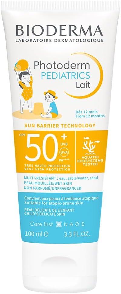 Bioderma Photoderm Pediatrics Lait SPF50+ Bebek, Çocuk Çok Yüksek Korumalı Süt Formda Güneş Kremi 100 ml