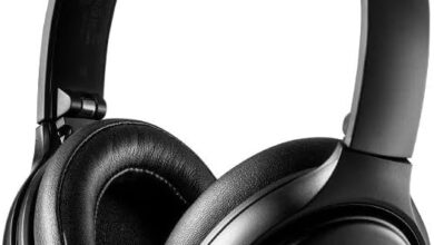 Tribit QuietPlus 71 ANC Gürültü Engelleme 30 Saat Oynatma Süresi Rahat ve Ayarlanabilir Bluetooth Kulak Üstü Kulaklık Siyah
